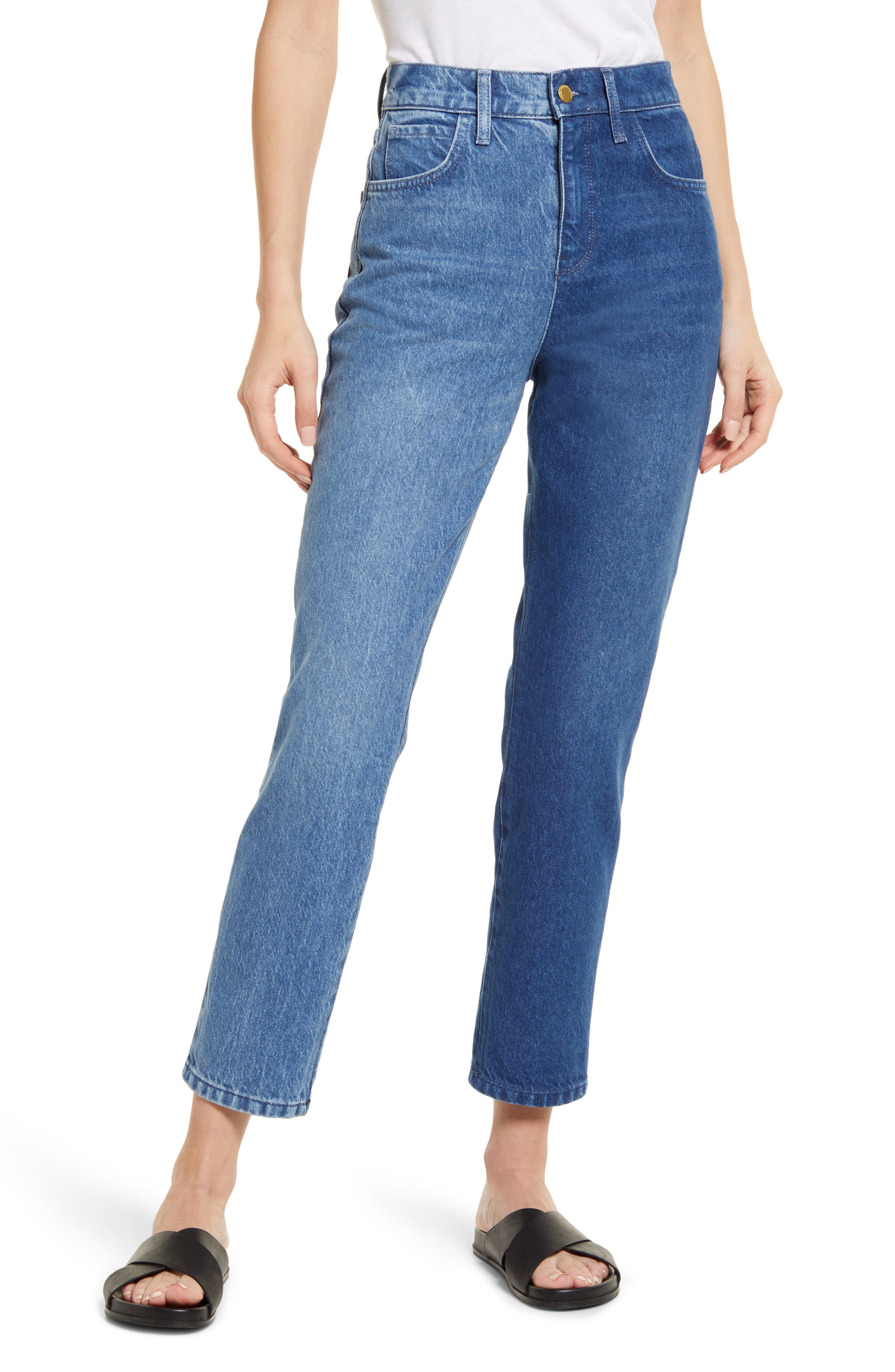 two tone jeans pants | Nordstrom