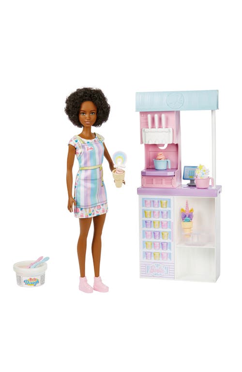 Mattel Barbie Ice Cream Shopkeeper Doll & Playset in Multi at Nordstrom