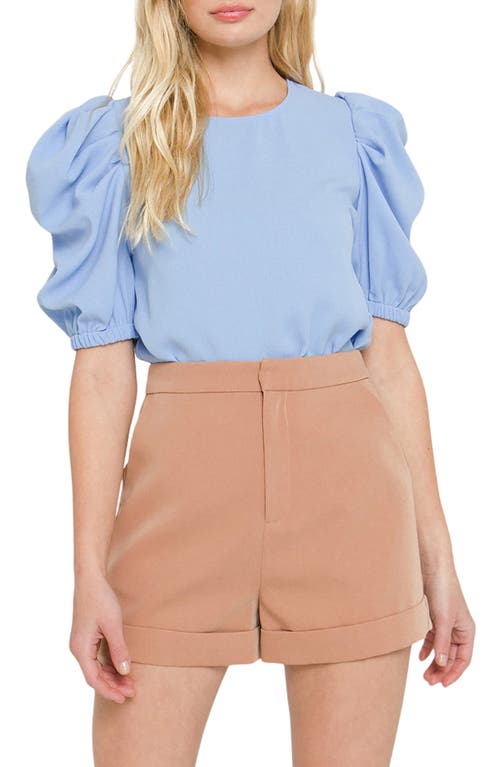 English Factory Puff Sleeve Top at Nordstrom,