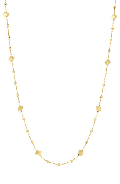 Bryan Anthonys Teacher Pendant Necklace in 14K Gold at Nordstrom