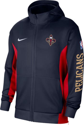 Women's New Orleans Pelicans Gold Collection Ladies Pullover Hoodie - Black