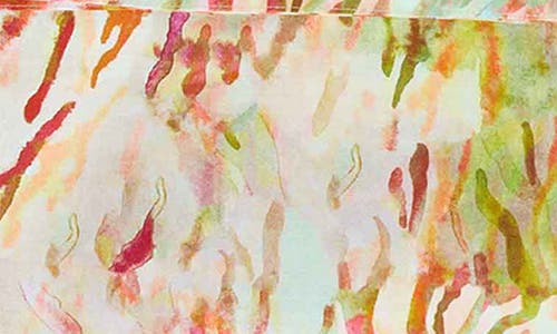 Foxcroft Mary Watercolor Non-iron Cotton Button-up Shirt In Multi
