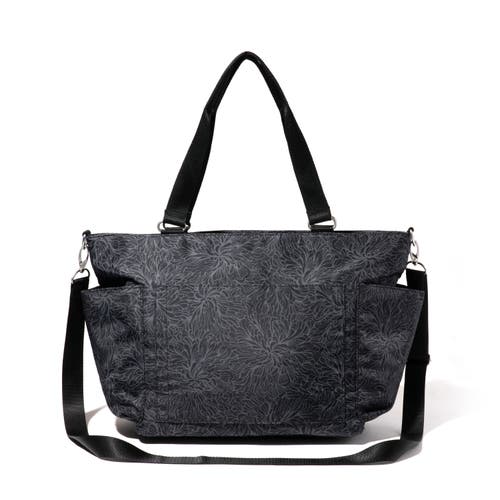 Baggallini Modern Avenue Tote In Midnight Blossom