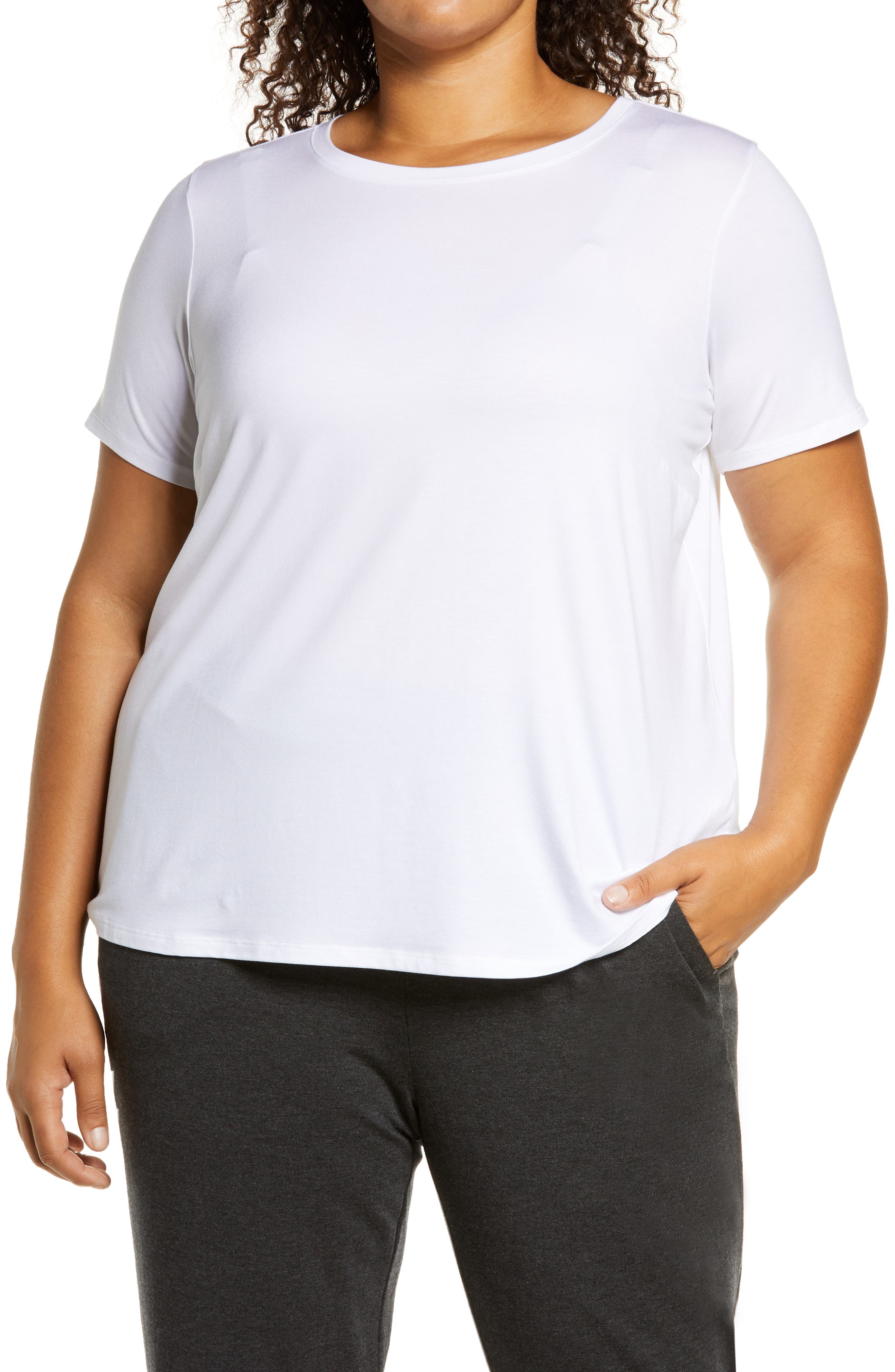 eileen fisher white t shirt