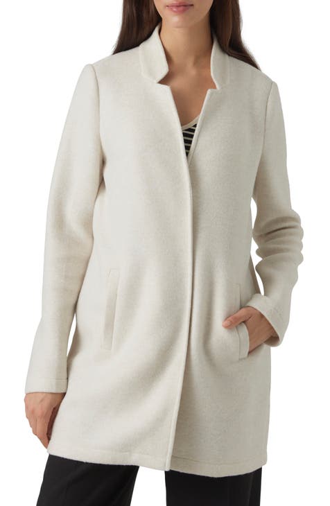 Vero Moda Katrine Brushed Coat (Extended Sizes Available) at Dry Goods
