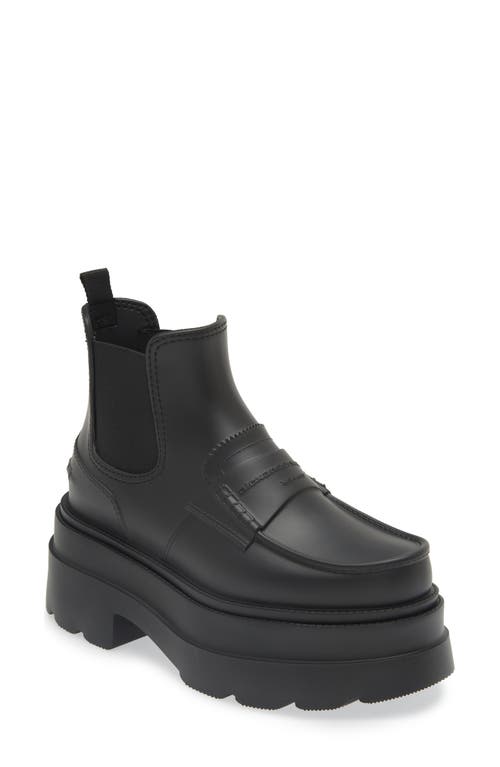 Shop Alexander Wang Carter Chelsea Rain Boot In Black