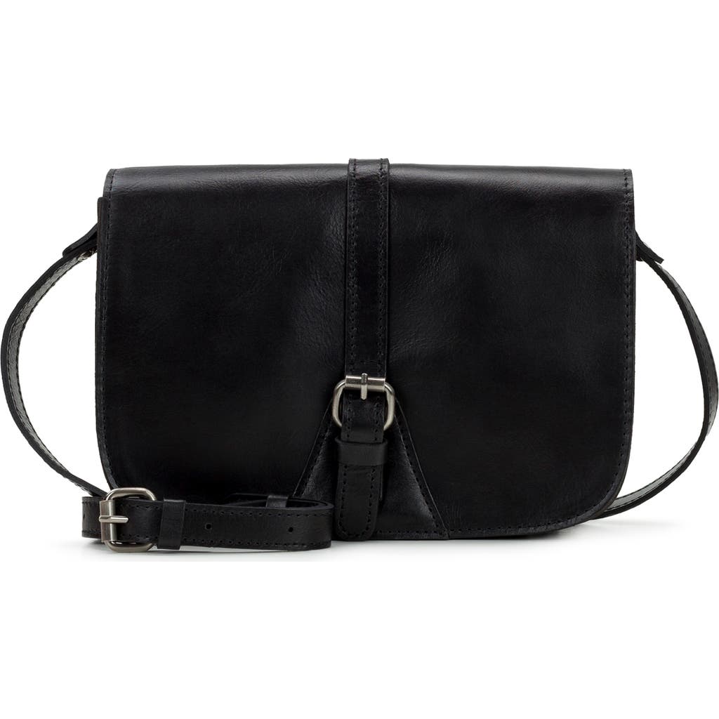 Patricia Nash Champaign Sheild Crossbody Bag In Black