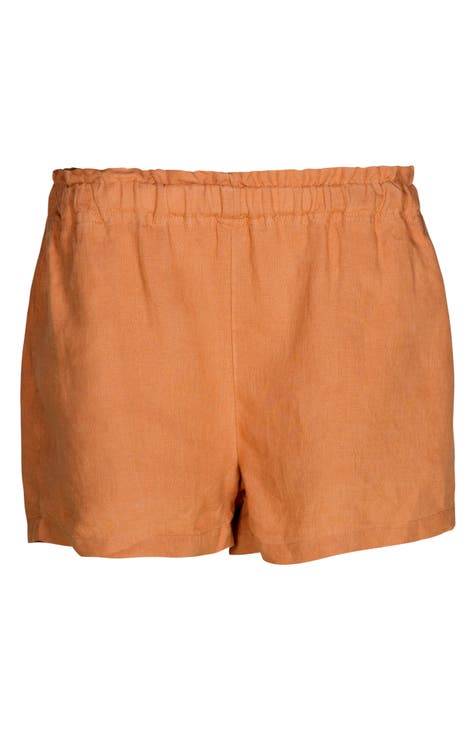 Women's Orange Shorts