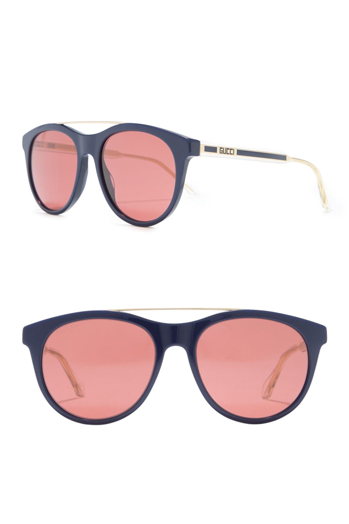 gucci 60mm round sunglasses