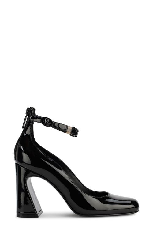 Karl Lagerfeld Paris Pavla Ankle Strap Pump In Black