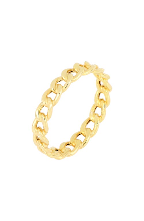 Bony Levy 14K Gold Link Band Ring in 14K Yellow Gold at Nordstrom, Size 8.5