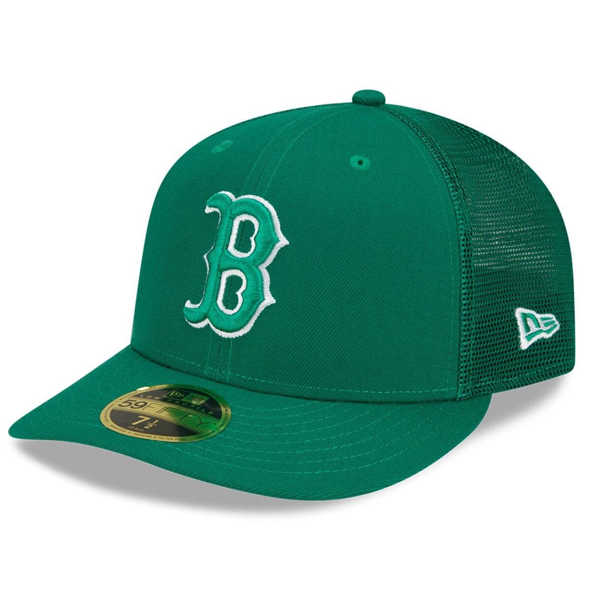 red sox hat green b