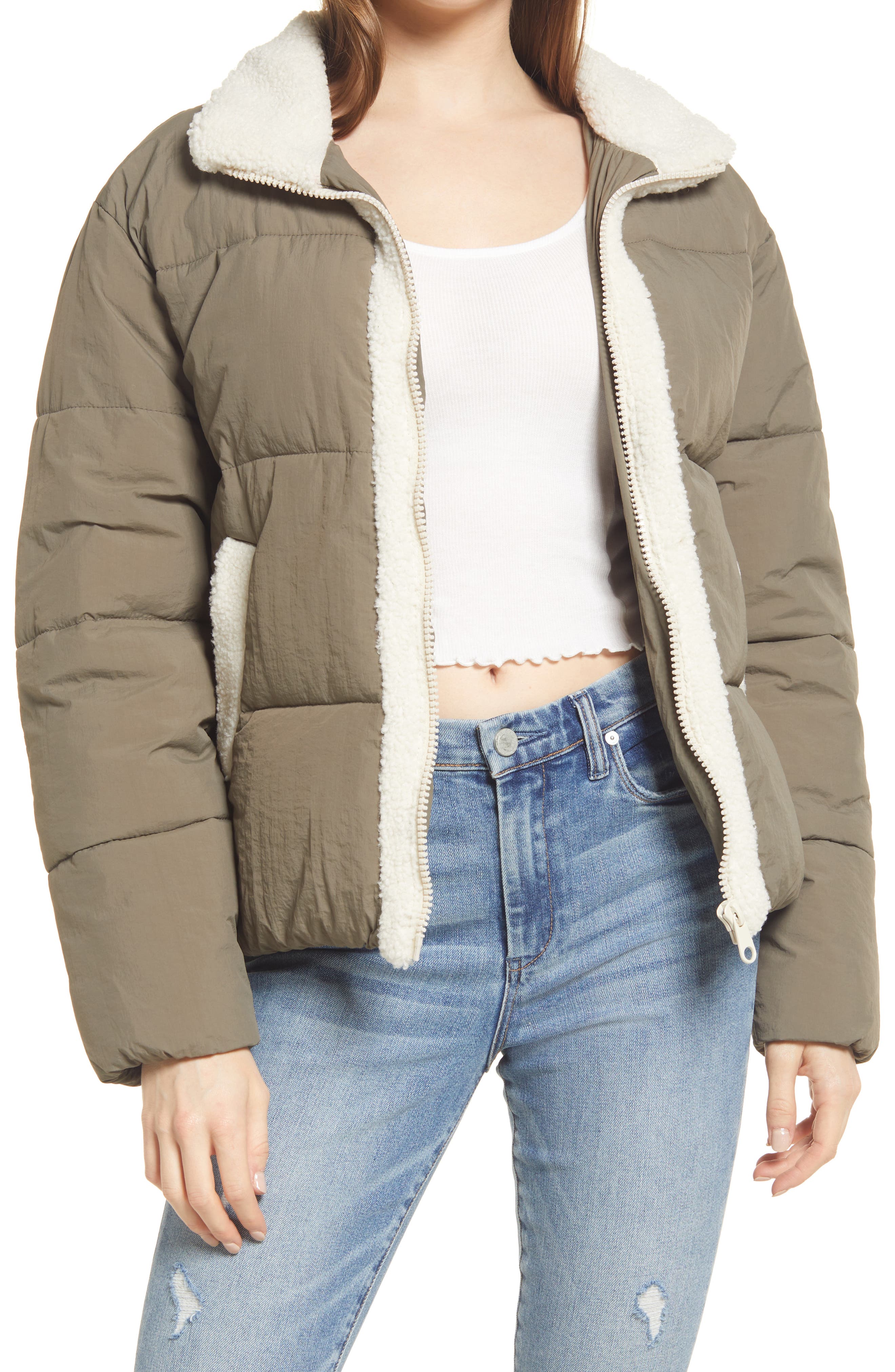 nordstrom shearling jacket