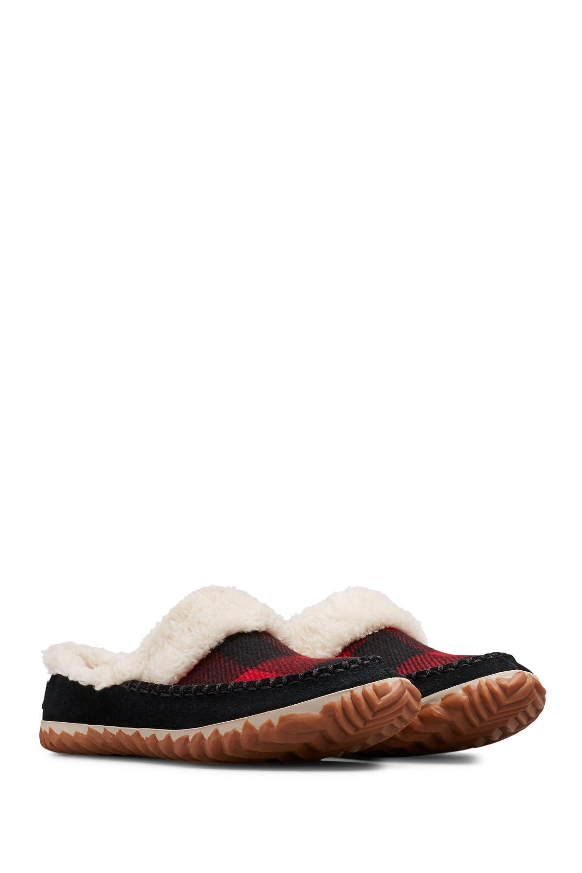 Out N About Faux Fur Slide Slipper 