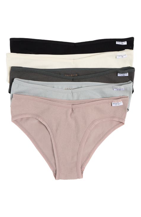 0% Off) Danskin Seamless Panties - 5-Pack, Bikini (For Women) - DS