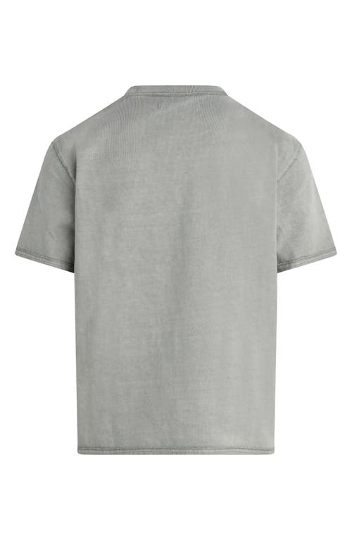 Hudson Jeans Heavyweight Cotton T-shirt In Lead