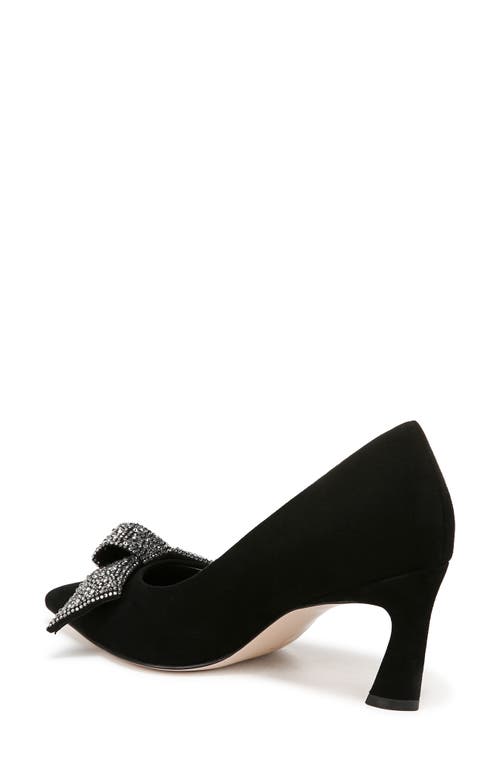 27 Edit Naturalizer Emery Bow Pointed Toe Pump In Black Suede