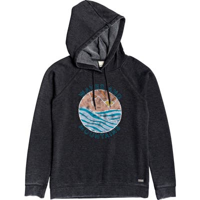 Roxy True Harmony Graphic Hoodie, Black