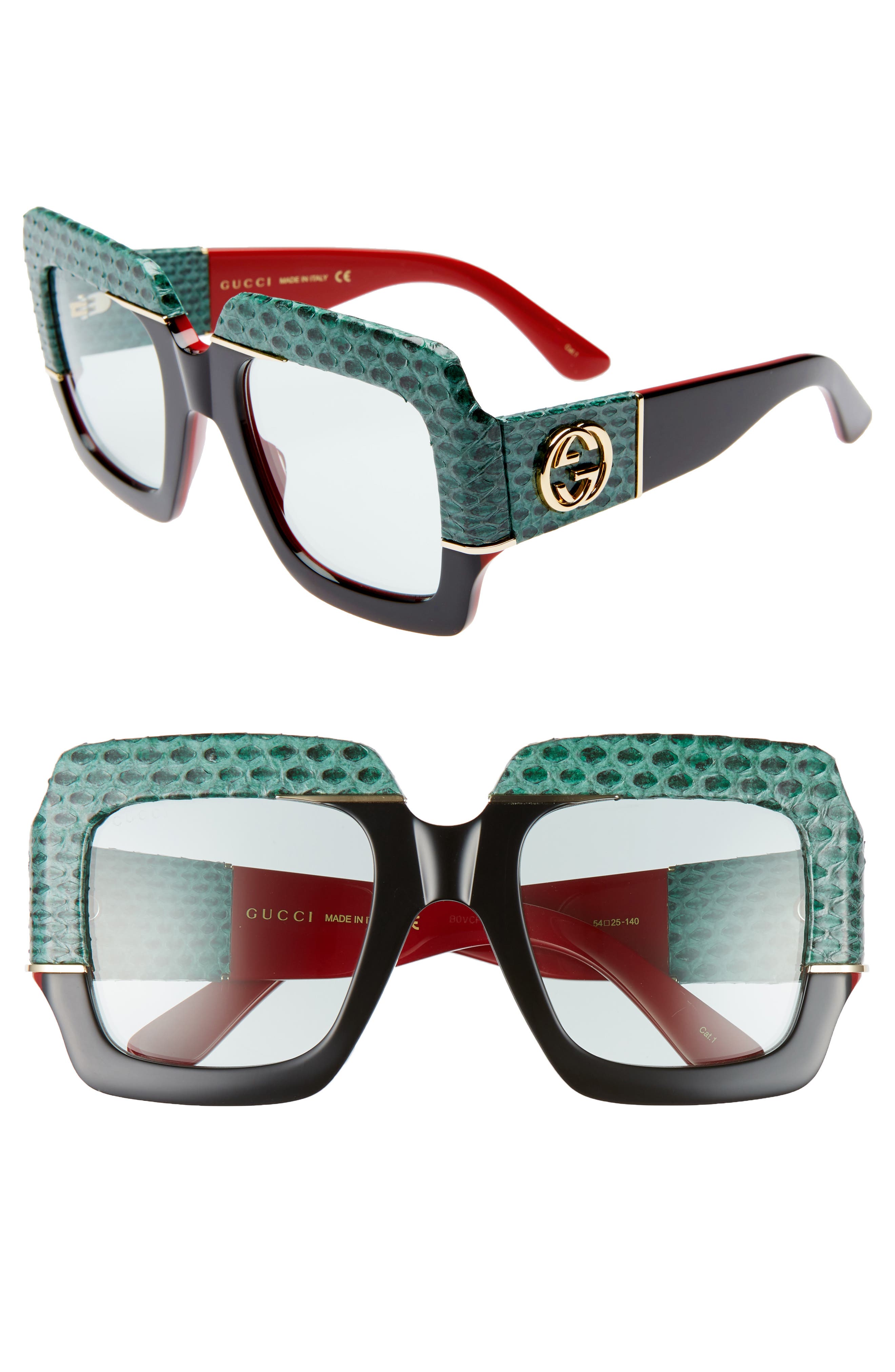 gucci snakeskin sunglasses