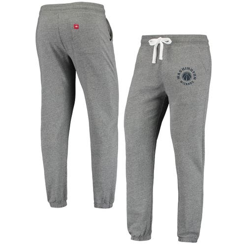 Le Coq Sportif Men's Heathered Gray Washington Wizards Sportiqe Quincy Sweatpants in Heather Gray Le Coq Sportif Men's Heathered Gray Washington Wizards Sportiqe Quincy Sweatpants in Heather Gray