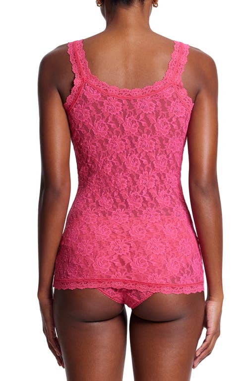 Shop Hanky Panky Lace Camisole In Morning Glory Pink