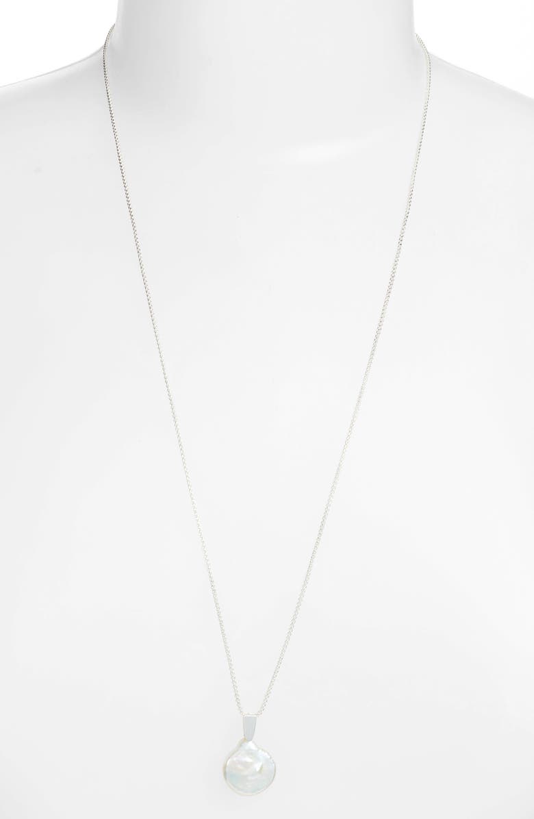 Kendra Scott Priscilla Natural Pearl Pendant Necklace | Nordstrom