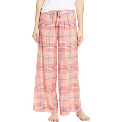 Bp. Faye Wide Leg Pajama Pants, Coral
