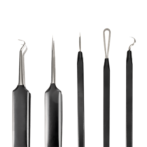 PETE & PEDRO PETE & PEDRO ACNE & BLACKHEAD REMOVER SKIN TOOL SET 