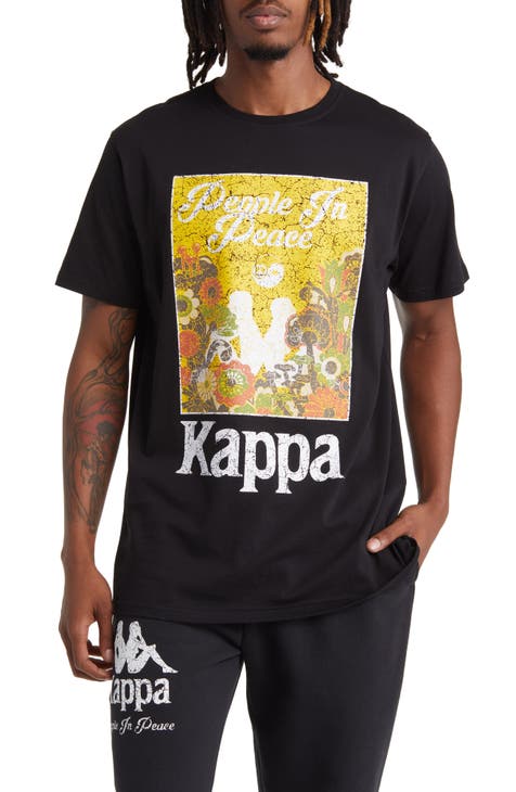 Kappa Sportswear Men's Shirt Long Sleeve Casual Pullover White Size Medium