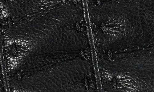 Marcus Adler Faux Leather Gloves In Black