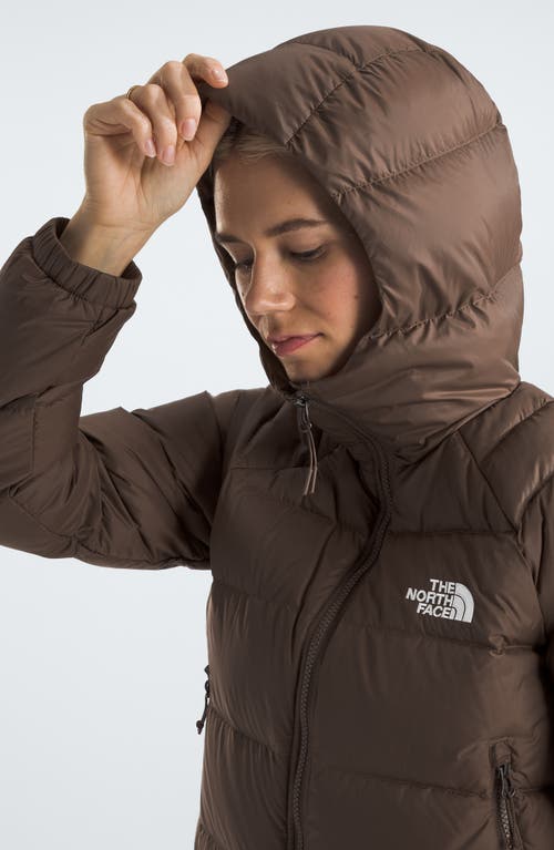 Shop The North Face Hydrenalite Hooded Down Jacket In Smokey Brown