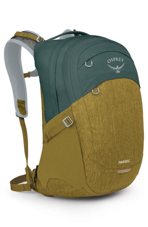 Shop Osprey Parsec 26l Backpack In Green Tunnel/brindle Brown