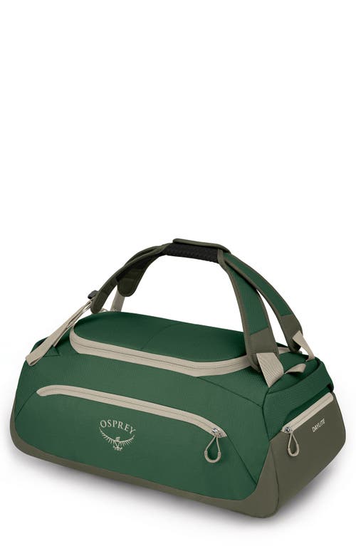 Osprey Daylite 30l Duffle Bag In Green Canopy/green Creek