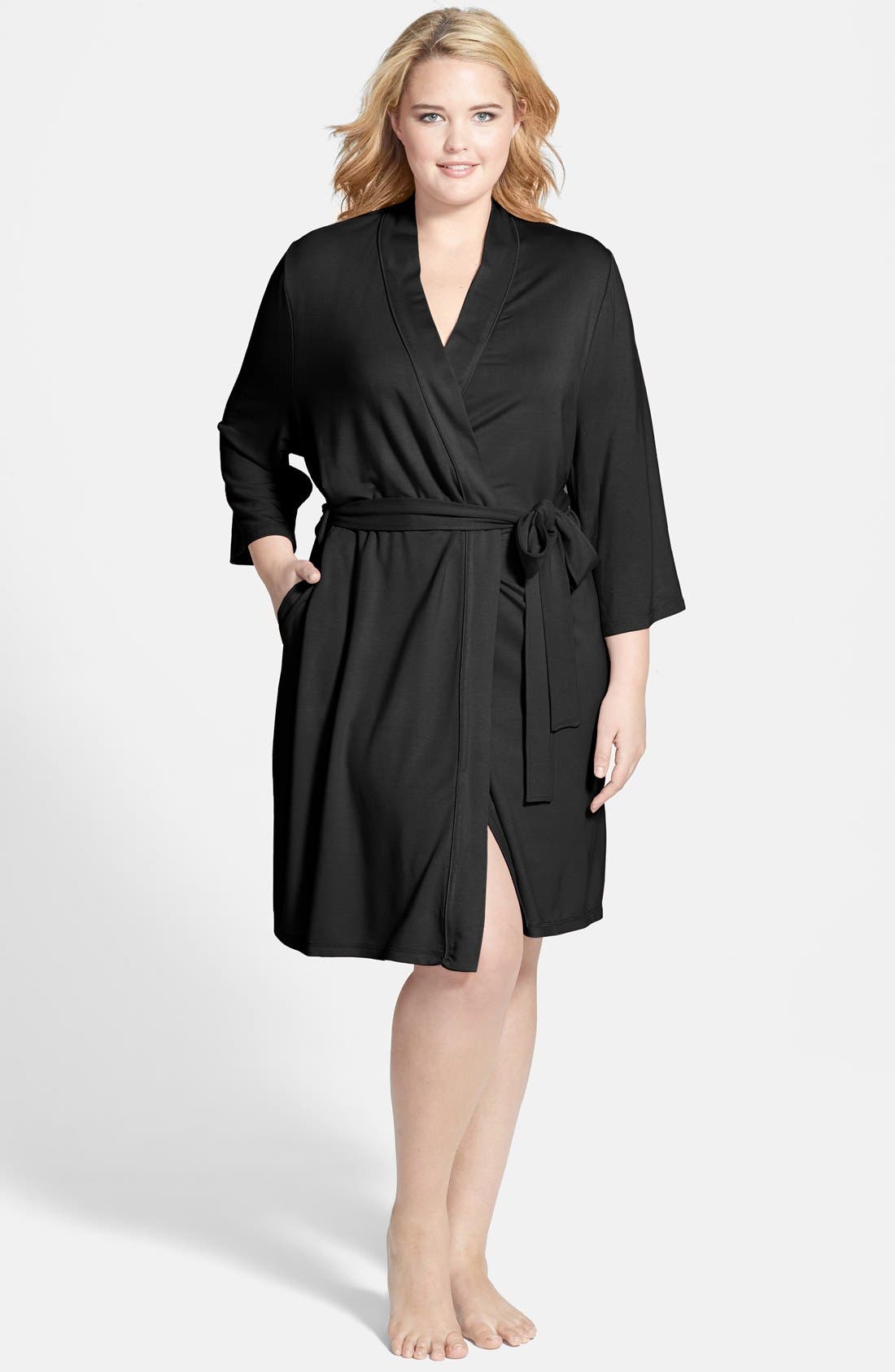 Nordstrom 'Weekend' Robe (Plus Size) Nordstrom