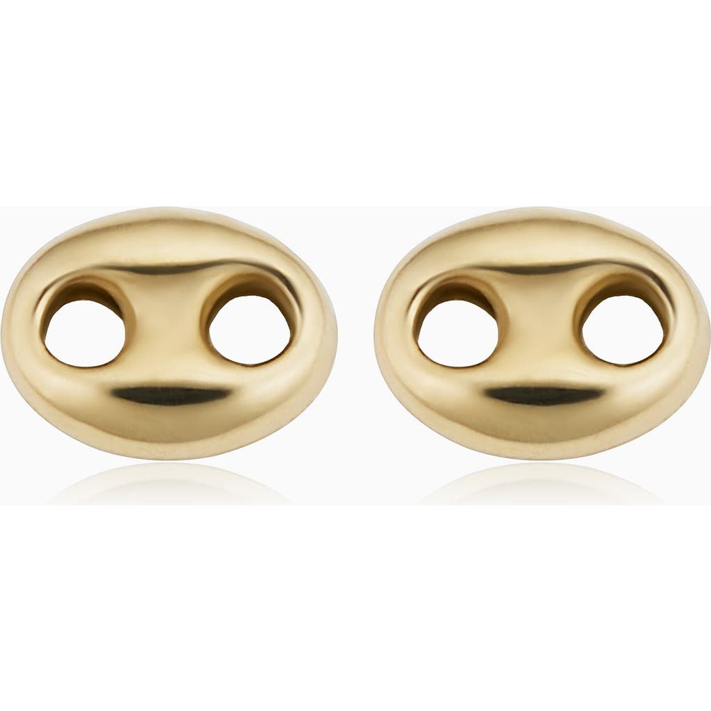 Oradina Women's 14k Yellow Gold Majestic Mariner Studs In Yellow Gold