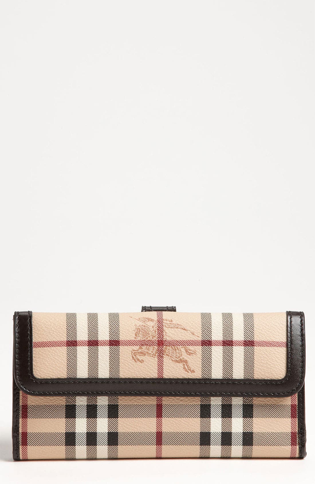 burberry check wallet