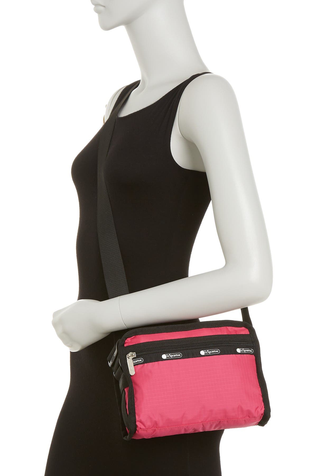 Lesportsac Gabrielle East/west Crossbody Bag In Peony Pink