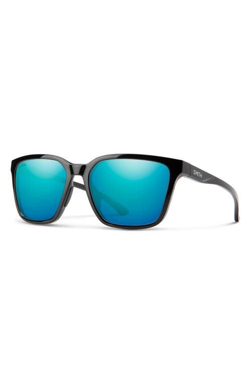 Smith Shoutout 57mm Chromapop™ Polarized Square Sunglasses In Blue