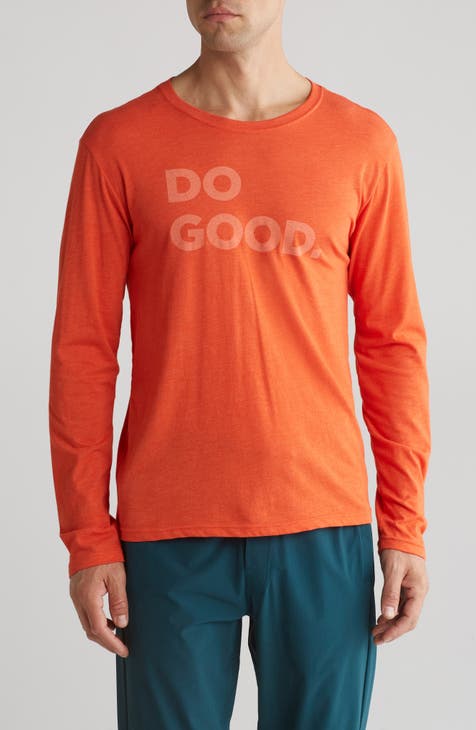 Do Good Organic Cotton & Recycled Polyester Long Sleeve T-Shirt