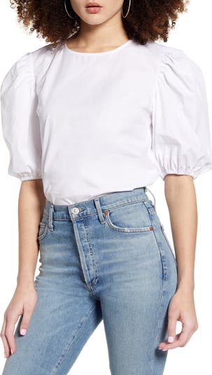English Factory Puff Sleeve Top | Nordstrom