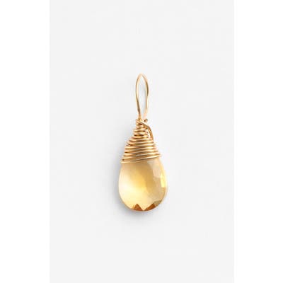 Nashelle 14K-Gold Fill & Semiprecious Stone Charm