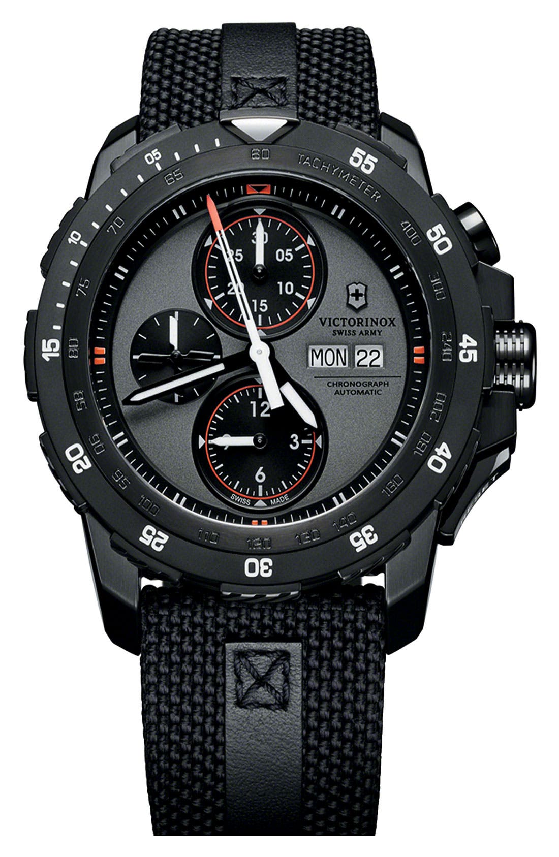 Victorinox Swiss Army® 'Alpnach' Automatic Chronograph Watch, 44mm