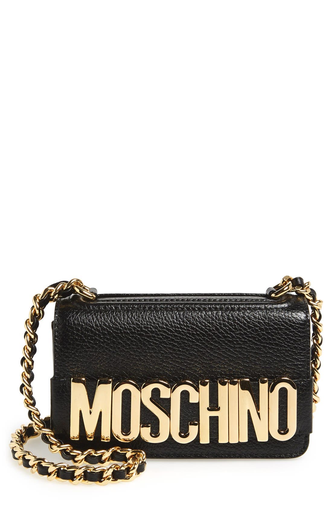 Moschino 'Mini' Logo Crossbody Bag 