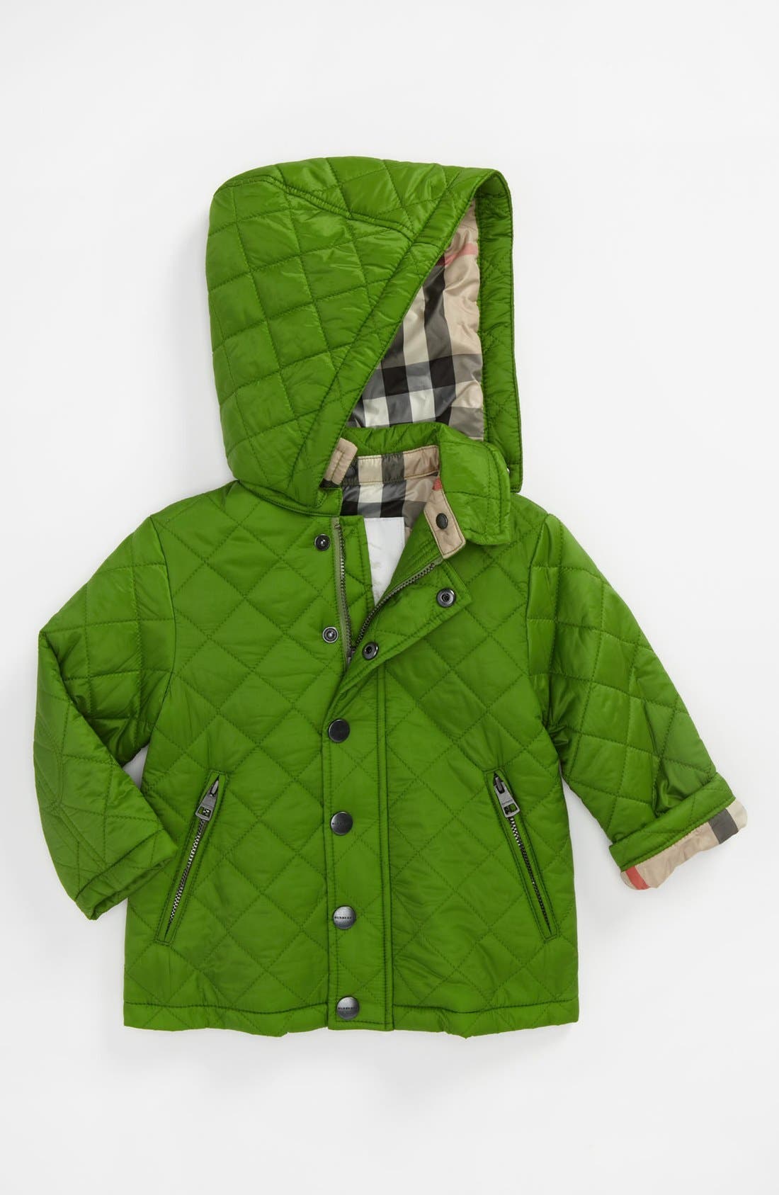 Burberry Quilted Jacket (Infant) Nordstrom