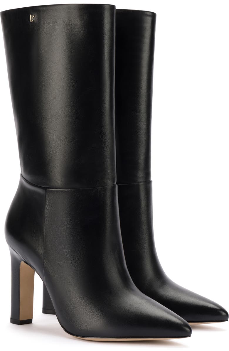 Larroudé Cindy Pointed Toe Boot, Main, color,