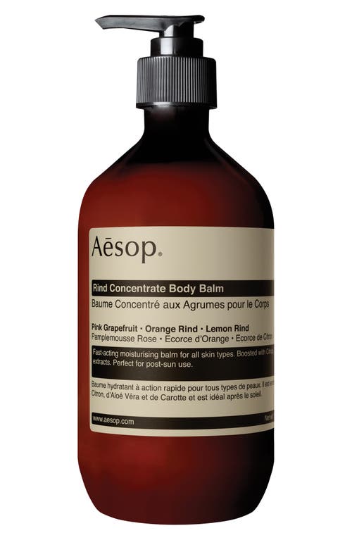 Aesop Rind Concentrate Body Balm in Pump at Nordstrom, Size 16.4 Oz