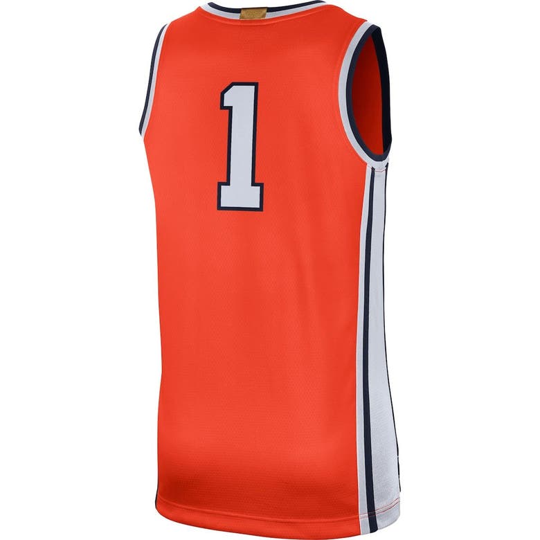 Men's Nike #44 Orange Syracuse Orange Limited Retro Basketball Jersey