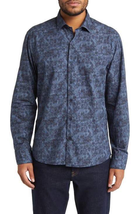 Brockhalls Cotton Button-Up Shirt
