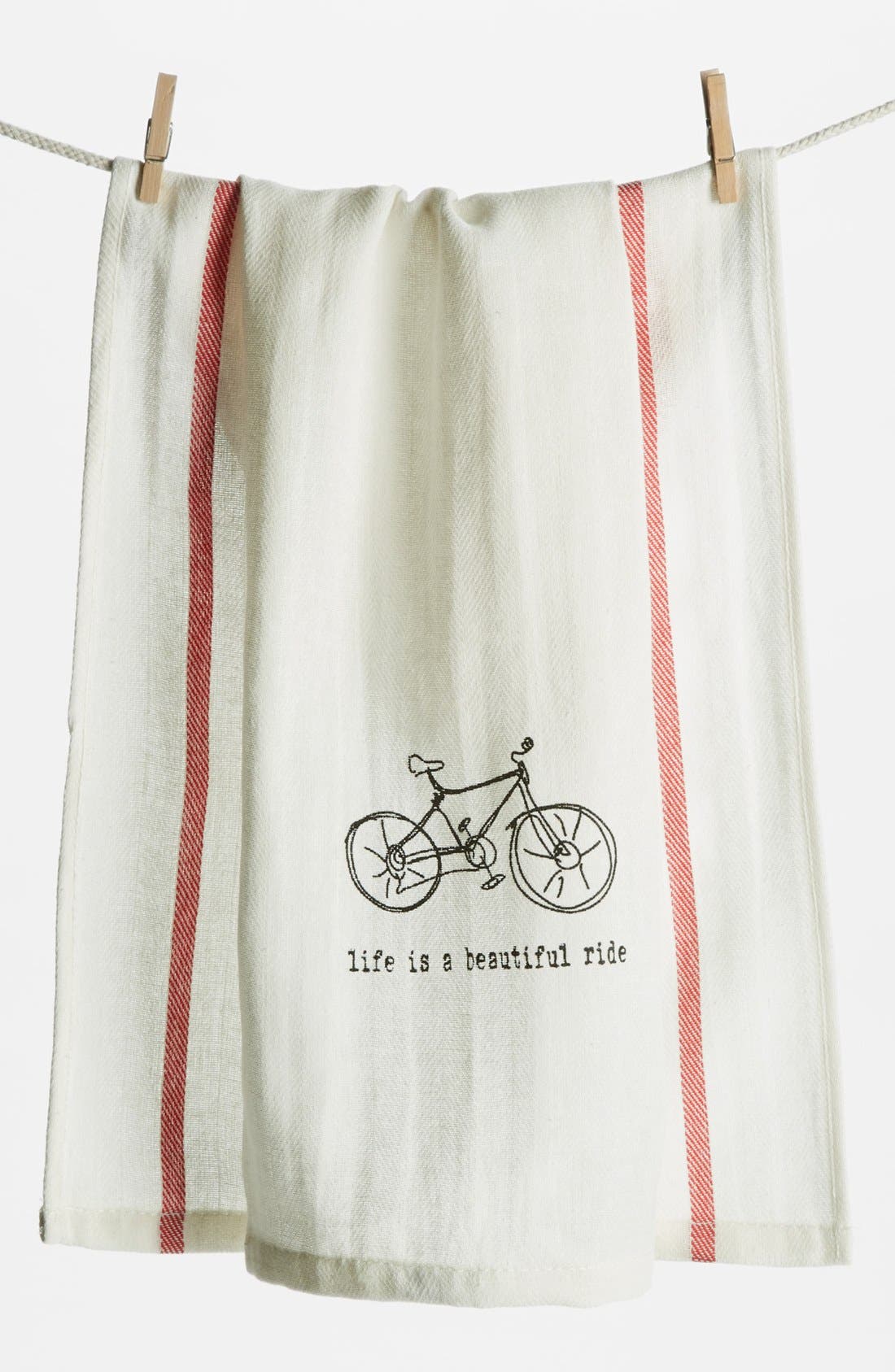 Second Nature By Hand 'Life is a Beautiful Ride' Towel (2 for 16