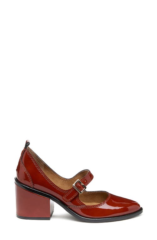 Shop Kelsi Dagger Brooklyn Elm Mary Jane Pump In Scarlet